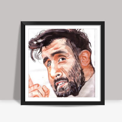 Ranbir Kapoor- the unconventional superstar Square Art Prints