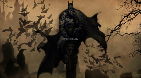 PosterGully Specials, Batman | Art Painting, - PosterGully