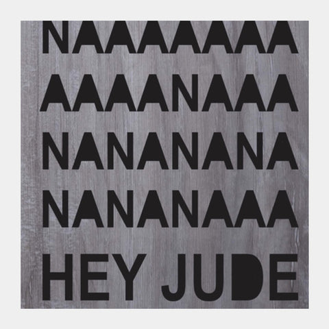 Square Art Prints, Beatles: Hey jude poster #rocklegends Square Art Prints