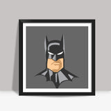 Batman minimal Square Art Prints
