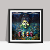 Buddha Cola Square Art Prints