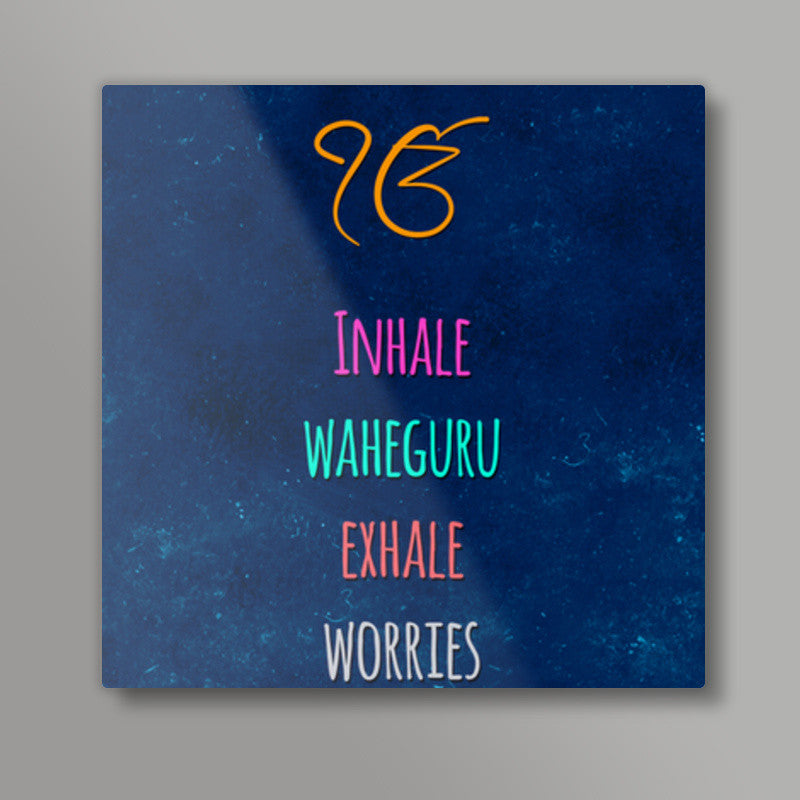 Waheguru Square Art Prints