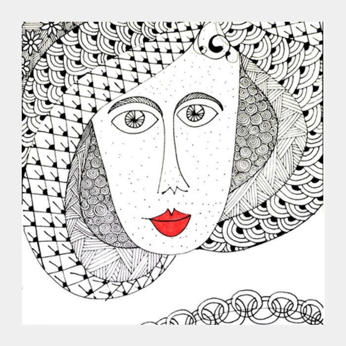 The Fashionista Square Art Prints PosterGully Specials