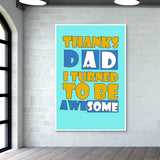 Awesome DAD Wall Art