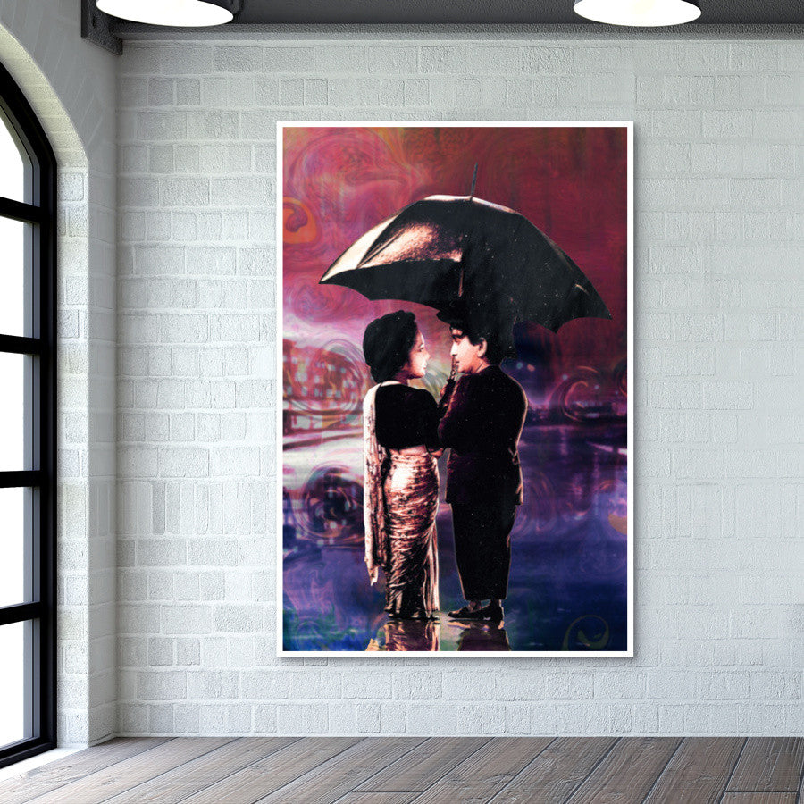 Shree 420 Oil Caricature Wall Art