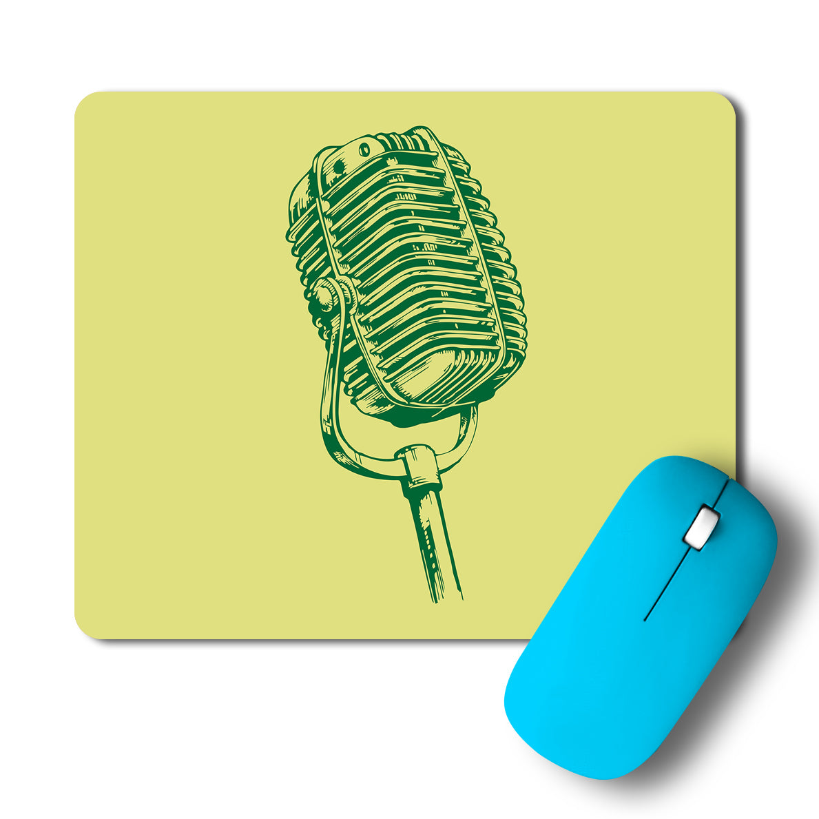 Vintage Microphone Mousepad