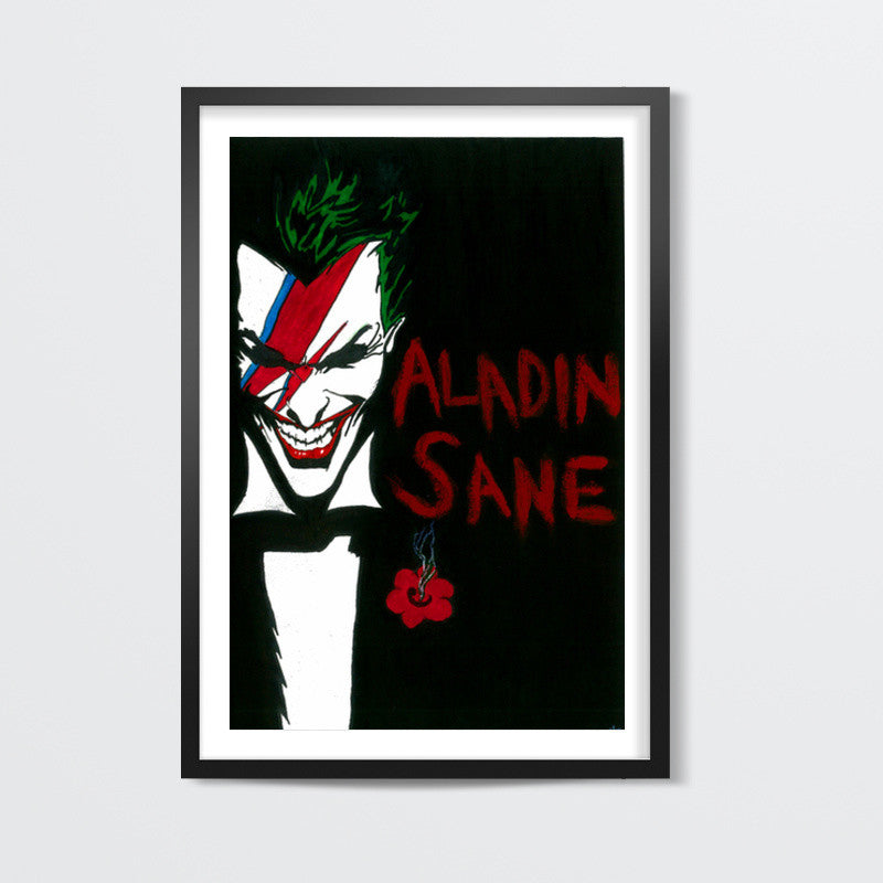 DC worlds Aladin Sane Wall Art