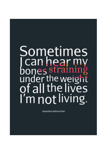 Wall Art, Different Lives - Inspirational Wall Art