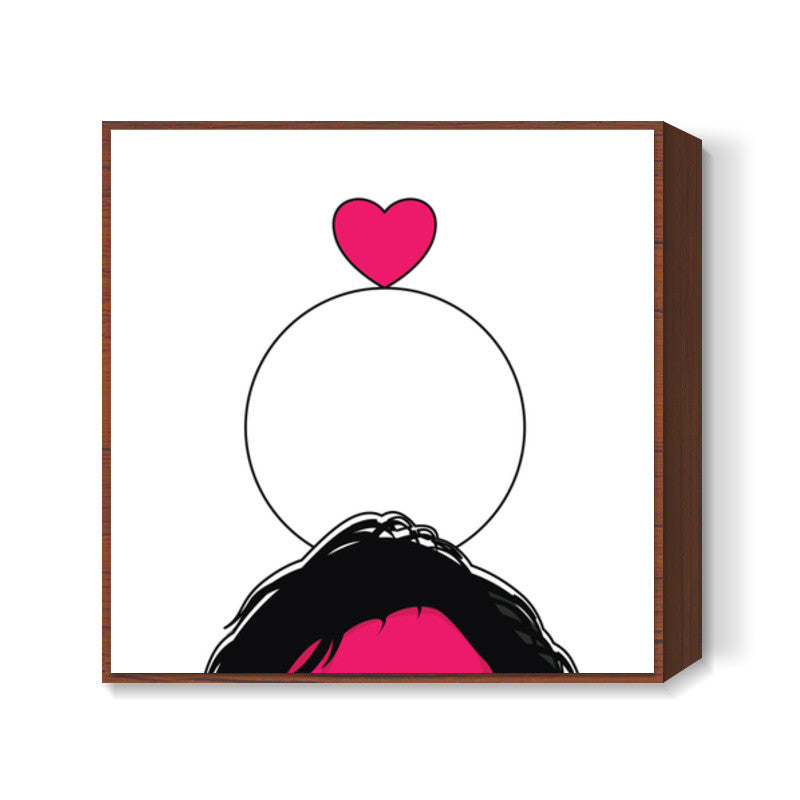 Desire for Love Square Art Prints
