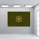 army brave star Wall Art