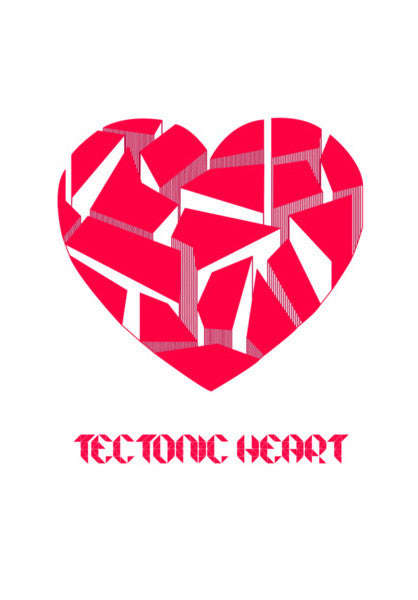 Wall Art, Tectonic Heart ! Wall Art