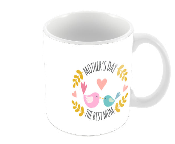 Birds Love Mothers Day Artwork Coffee Mugs