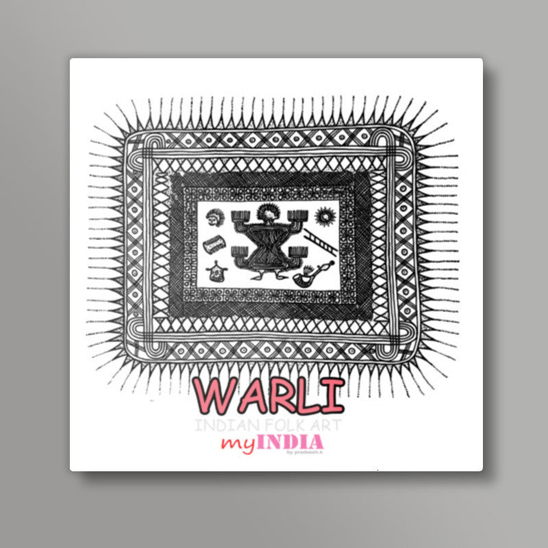 warli Square Art Prints