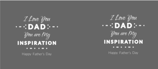 My Dad My Inspiration Happy Fathers Day Coffee Mugs