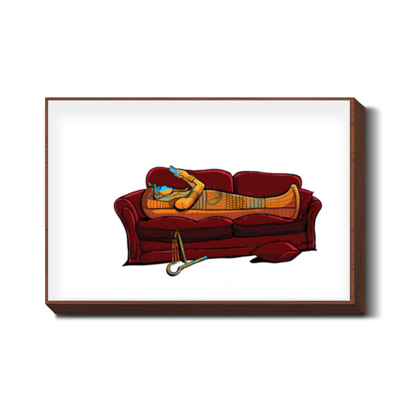 Couch Mummy Wall Art