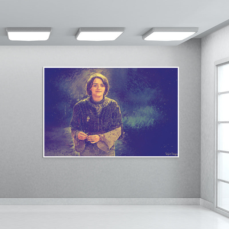 Arya Stark Game of Thrones Wall Art