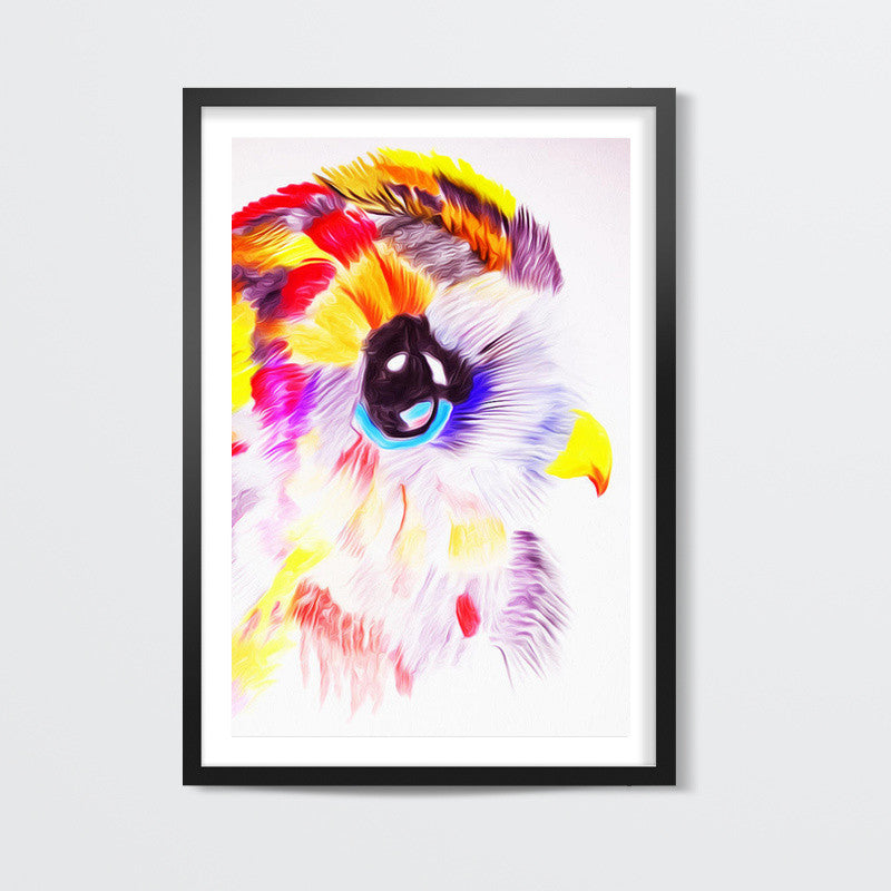 Colorful owl Wall Art