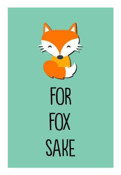 FOR FOX SAKE Art PosterGully Specials