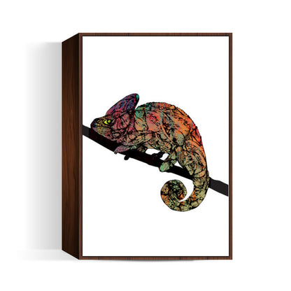Chameleon Wall Art | Lotta Farber