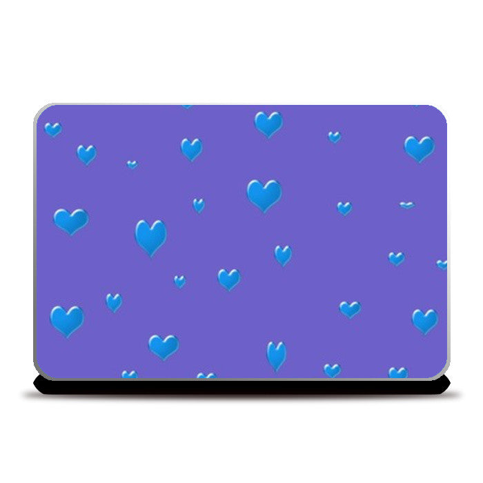 Bubble Heart Texture Laptop Skins