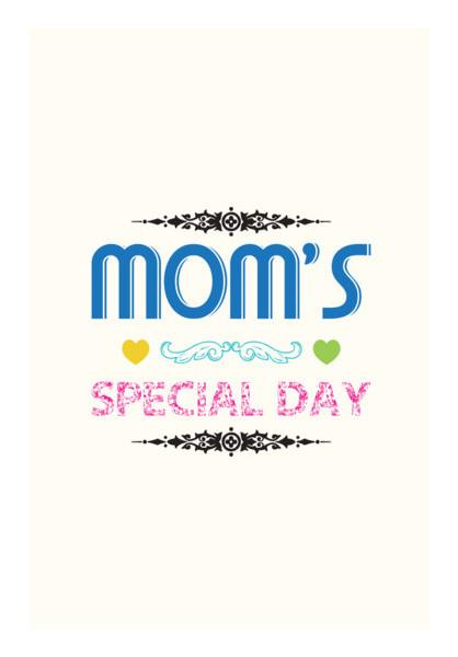 PosterGully Specials, Moms Special Day Wall Art
