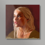 Game oF Thrones: Daenerys Targaryen Square Art Prints