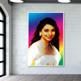 Juhi Chawla Bollywood Actress Artwork Poster Wall Art