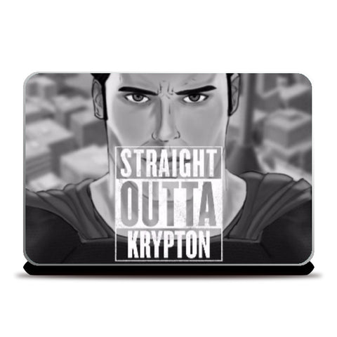 Laptop Skins, Superman: Straight Outta Krypton Laptop Skin | Ehraz Anis, - PosterGully