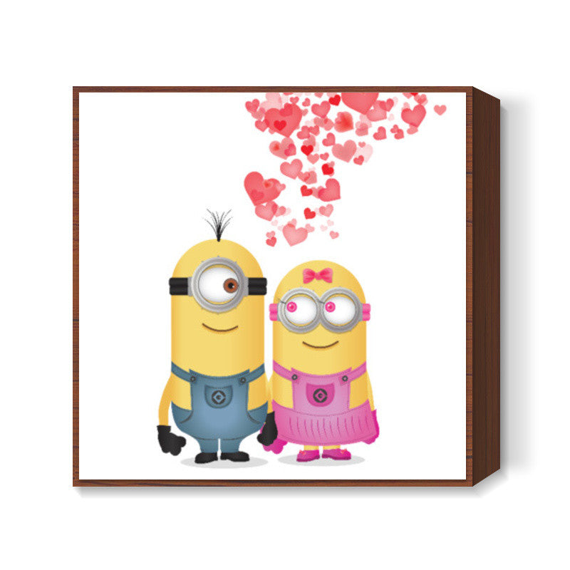 Minion Lovers Square Art