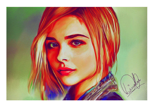 Chloe Grace Moretz Wall Art