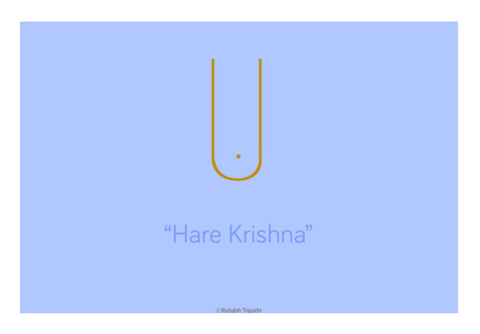 Hare Krishna Art PosterGully Specials