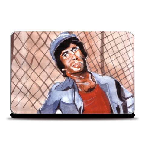 Laptop Skins, Amitabh Bachchan fights it out in Naseeb with his conviction Laptop Skins