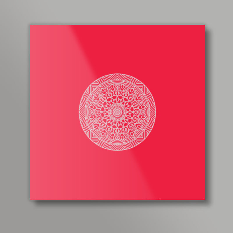 Rangoli Art Square Art Prints