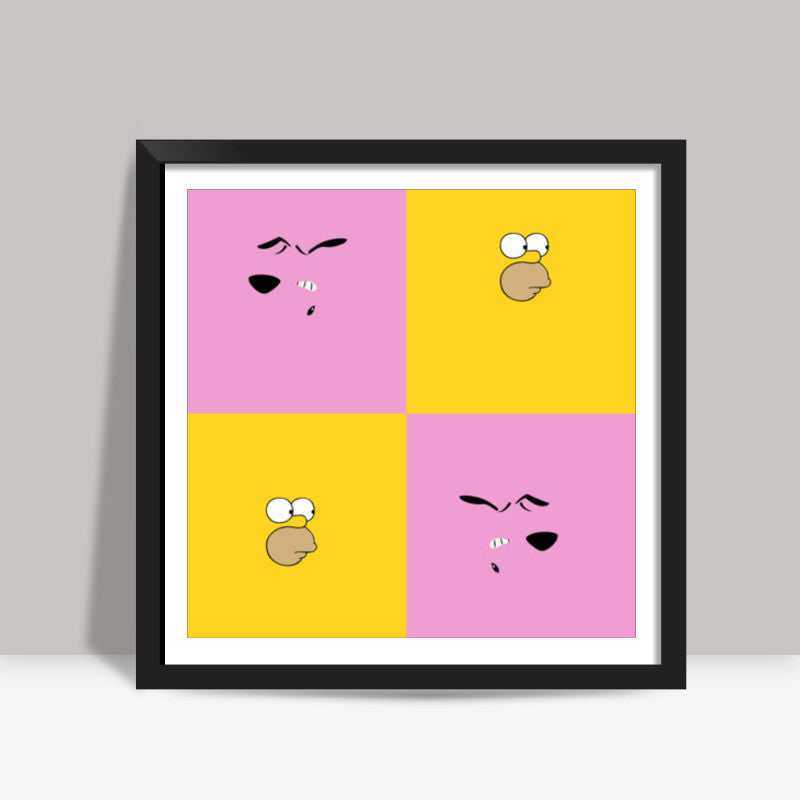 CARTOON Square Art Prints