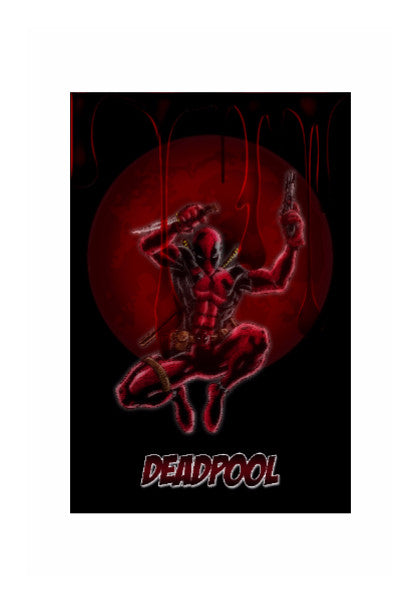 Wall Art, Deadpool Artwork, - PosterGully