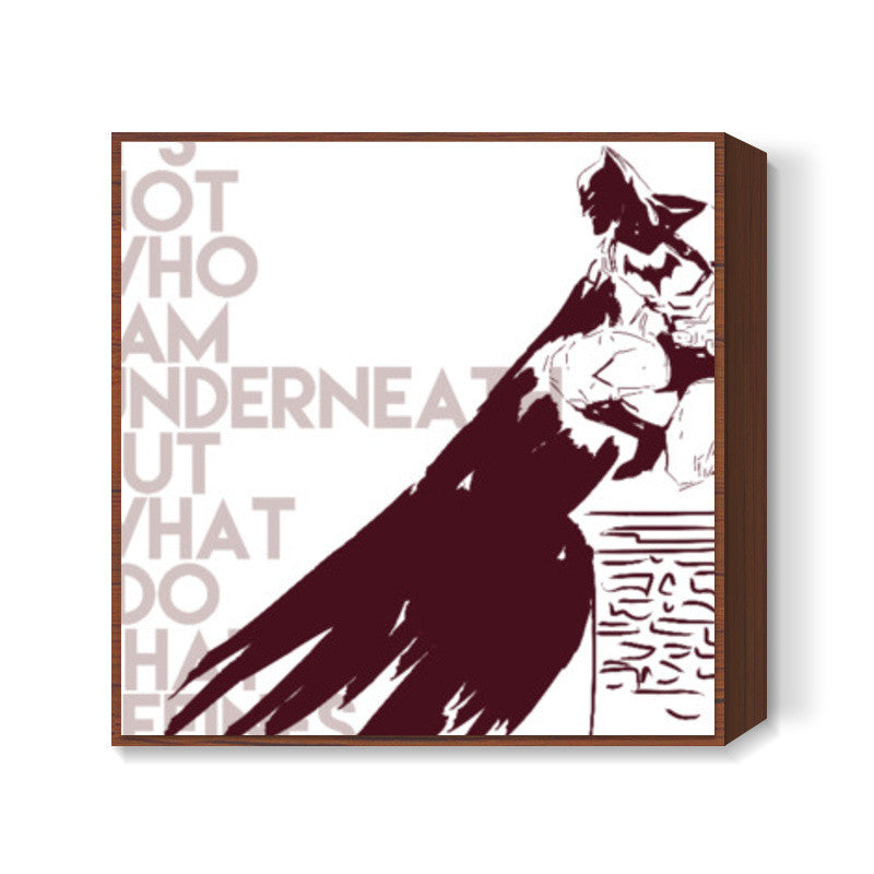 Batman Sketch Square Art Prints