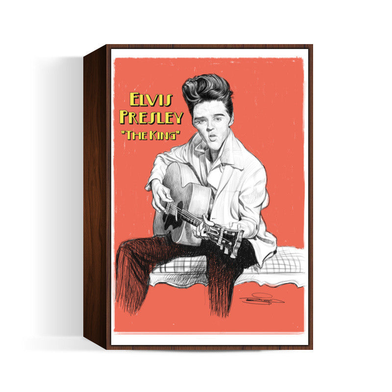 Elvis The King Wall Art