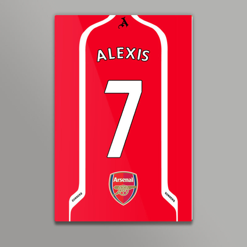 Arsenal Alexis Wall Art
