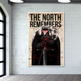 The North Remembers  Game of Thrones Wall Art
