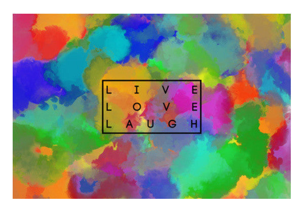Live, Love, Laugh | BLCK Wall Art