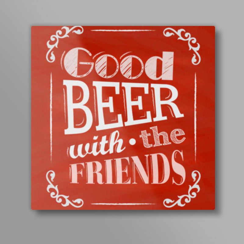 Beer Square Art Prints