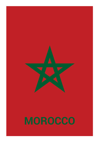 Morocco | #Footballfan Wall Art