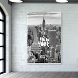 Lets Fly to New York Wall Art