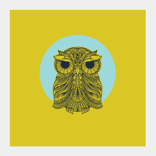 Owl Square Art Prints