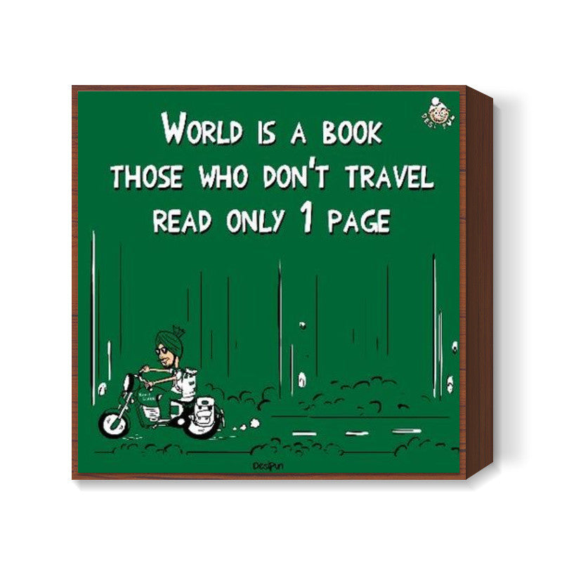 World is a book