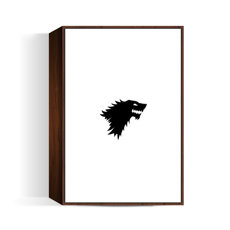 Game Of Thrones, Starks, Winter Is Coming, Direwolf, John Snow Wall Art