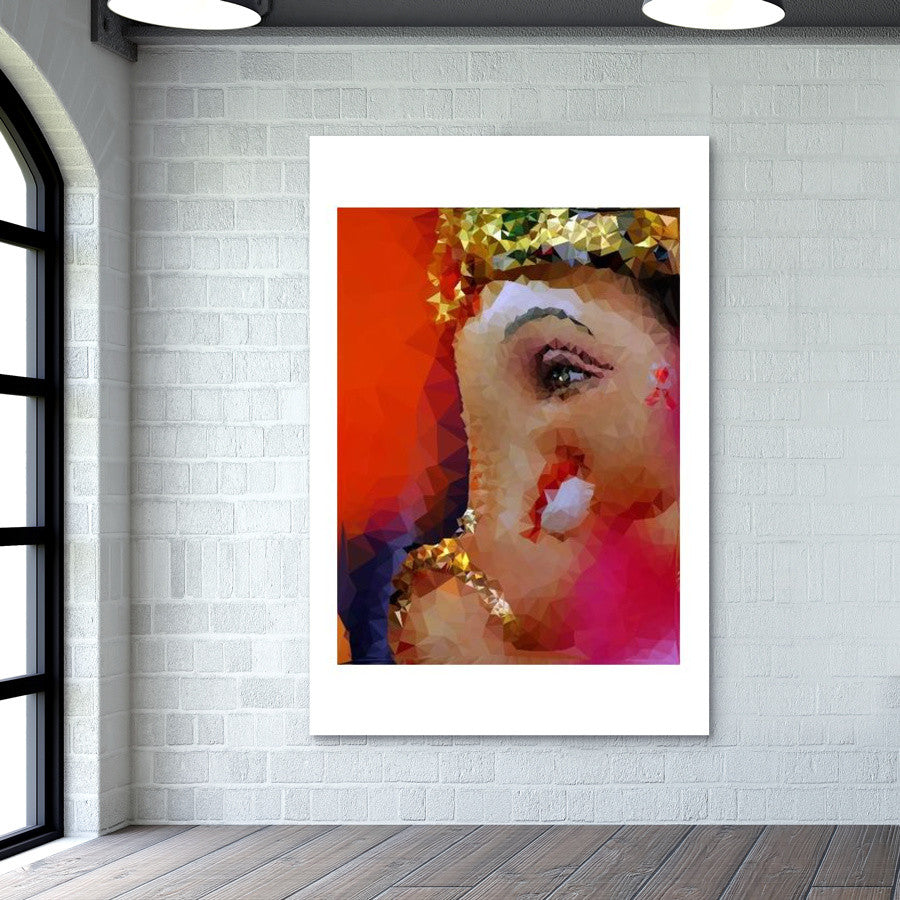 Ganpati Low Poly Wall art