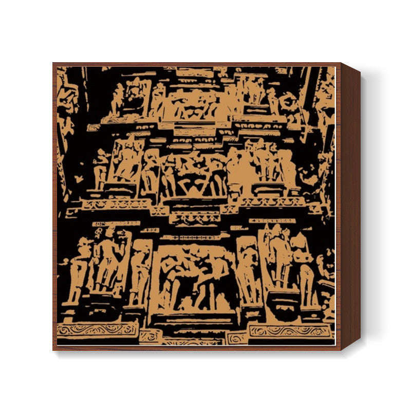 Khajuraho Square Art Prints