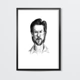 Shah Rukh Khan | Caricature Wall Art