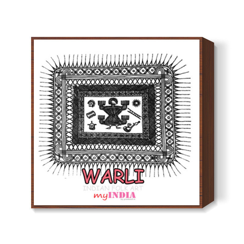 warli Square Art Prints